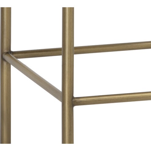 Seneca 36.5 inch Antique Brass / Danny Ivory Counter Stool